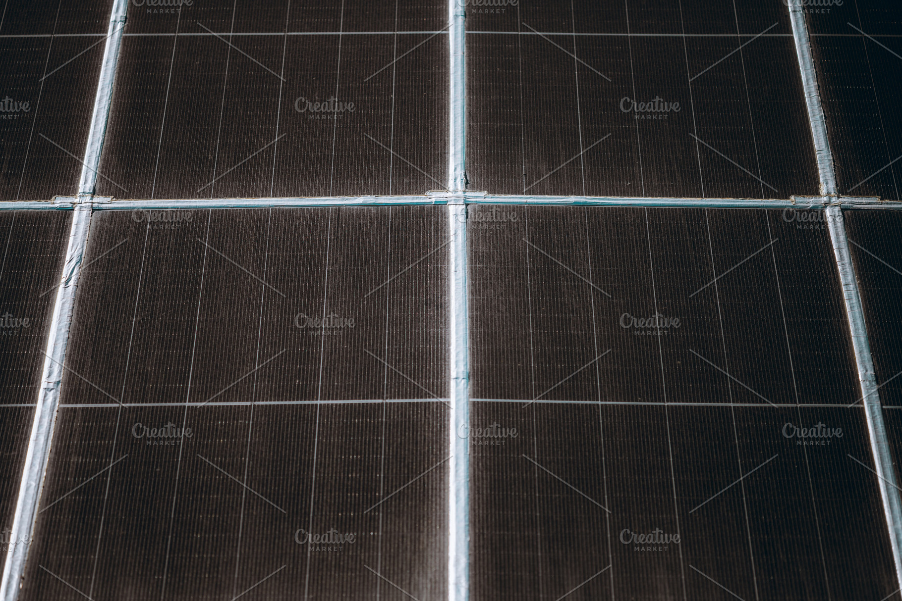 Solar Panel Grid Texture, a Technology Photo by SkyNext