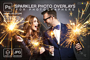 Sparkler overlay, Photoshop overlay, an Object Graphic by 2SUNS (Thumbnail 1 of 10)