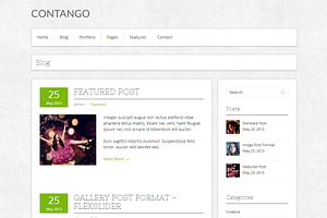 Contango WordPress Theme