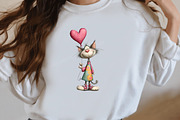 Whimsical Easter Cats clipart, an Illustration by Designworld (Thumbnail 7 of 9)
