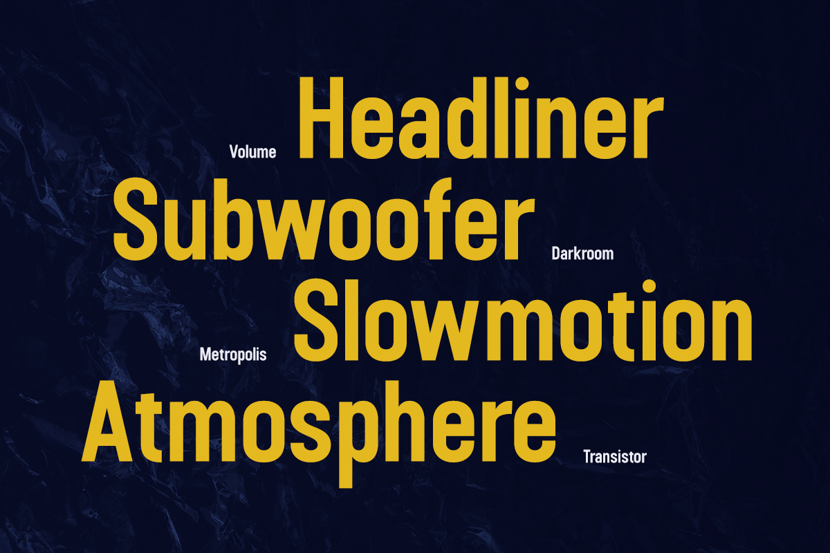 Kruisel - Condensed Sans Serif Font, a Sans Serif Font by RagamKata (Photo 4 of 10)