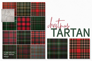 Christmas Tartan Textures