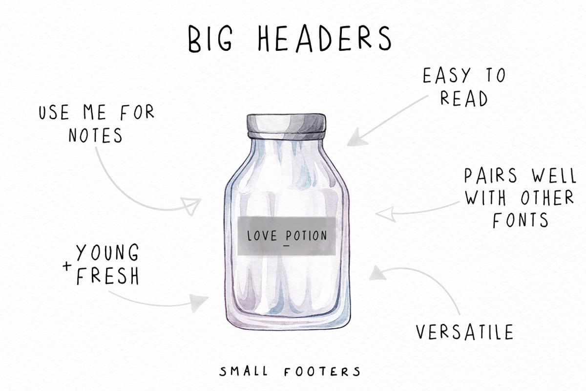 Love Potion Font preview 2
