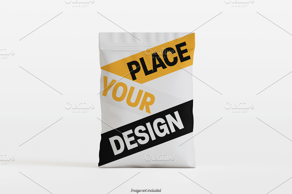 Snack Pouch Mockup Bundles, a Packaging Mockup by Ambo Ampeng (Photo 2 of 32)
