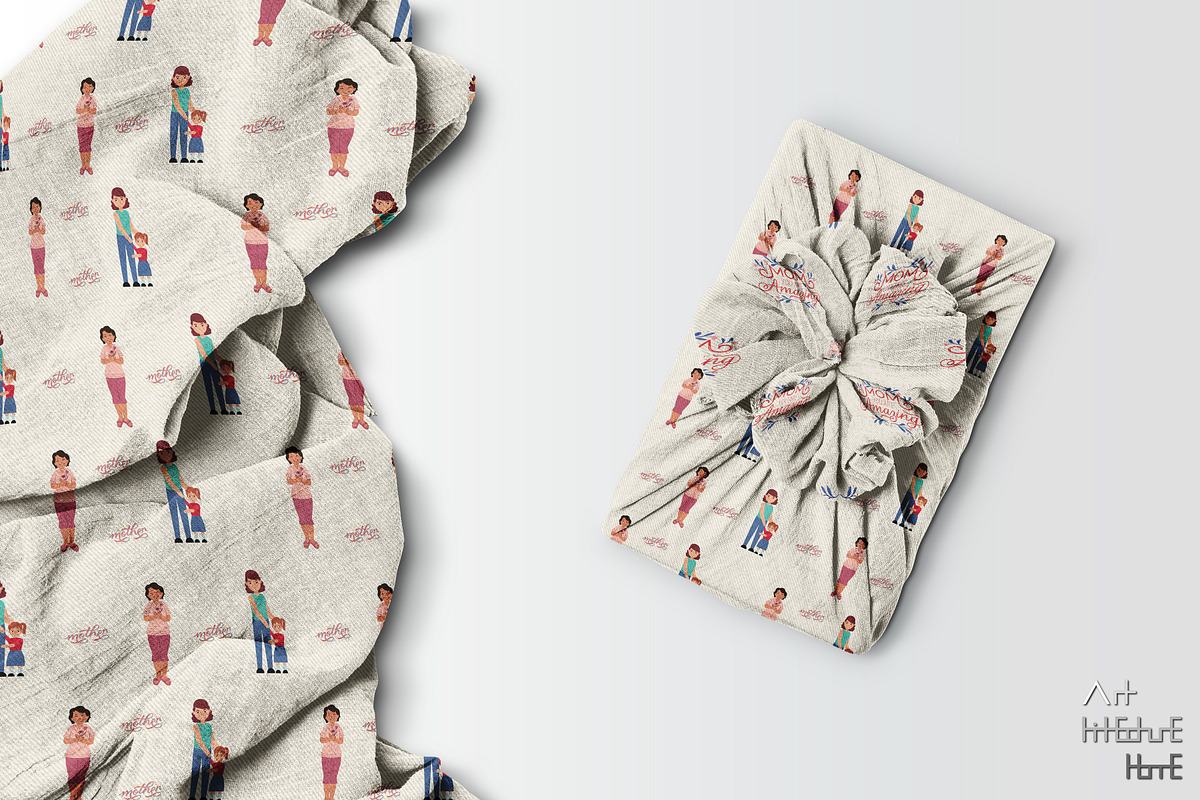 Seamless Fabric Patterns Mother Pack, a Texture Graphic by Arthitecture Home (Photo 7 of 11)