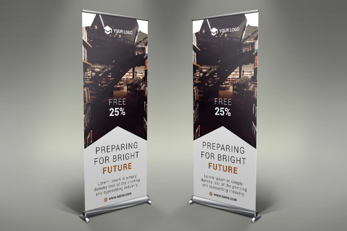 University - Roll Up Banners, a Presentation Template by Creatricks