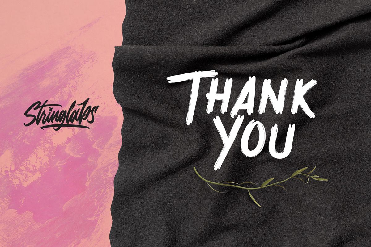 Wreckout - Decorative Brush Font, a Handwritten Font by StringLabs (Photo 13 of 13)