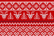 30 Seamless Knitted Borders, a Decorative Illustration by VasilkovS (Thumbnail 2 of 11)