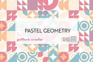 Pastel Geometry Pattern DIY