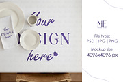 Table Cloth Mockup Tablecloth Napkin, a Household Mockup by Mie Mockup Studio (Thumbnail 3 of 10)