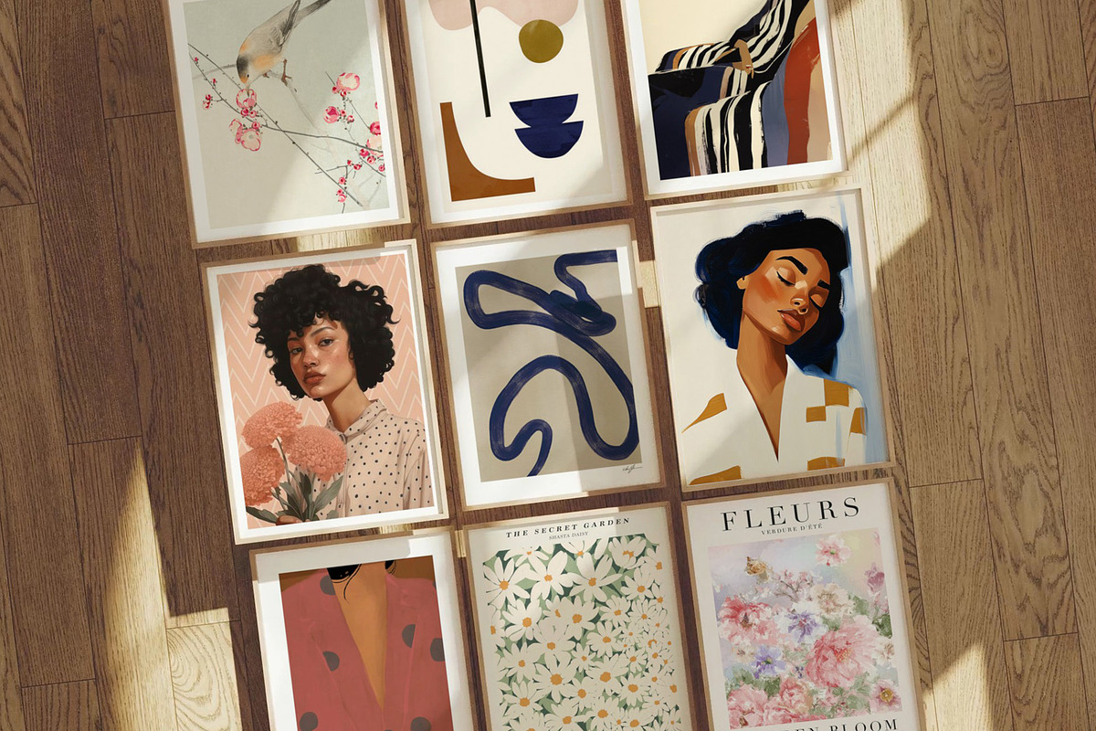 Animated Frame Set Mockup Video, an Advertising Mockup by YimuMockupStore (Photo 3 of 8)