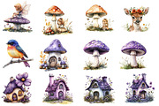 Enchanting Forest Fairy Clipart, an Illustration by Designworld (Thumbnail 3 of 5)