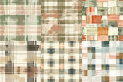 Muted Boho Checkered Backgrounds, a Texture Illustration by DreamPrint404 (Thumbnail 3 of 6)
