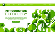 Ecology company landing page, an Illustration by Buch&Bee (Thumbnail 3 of 3)