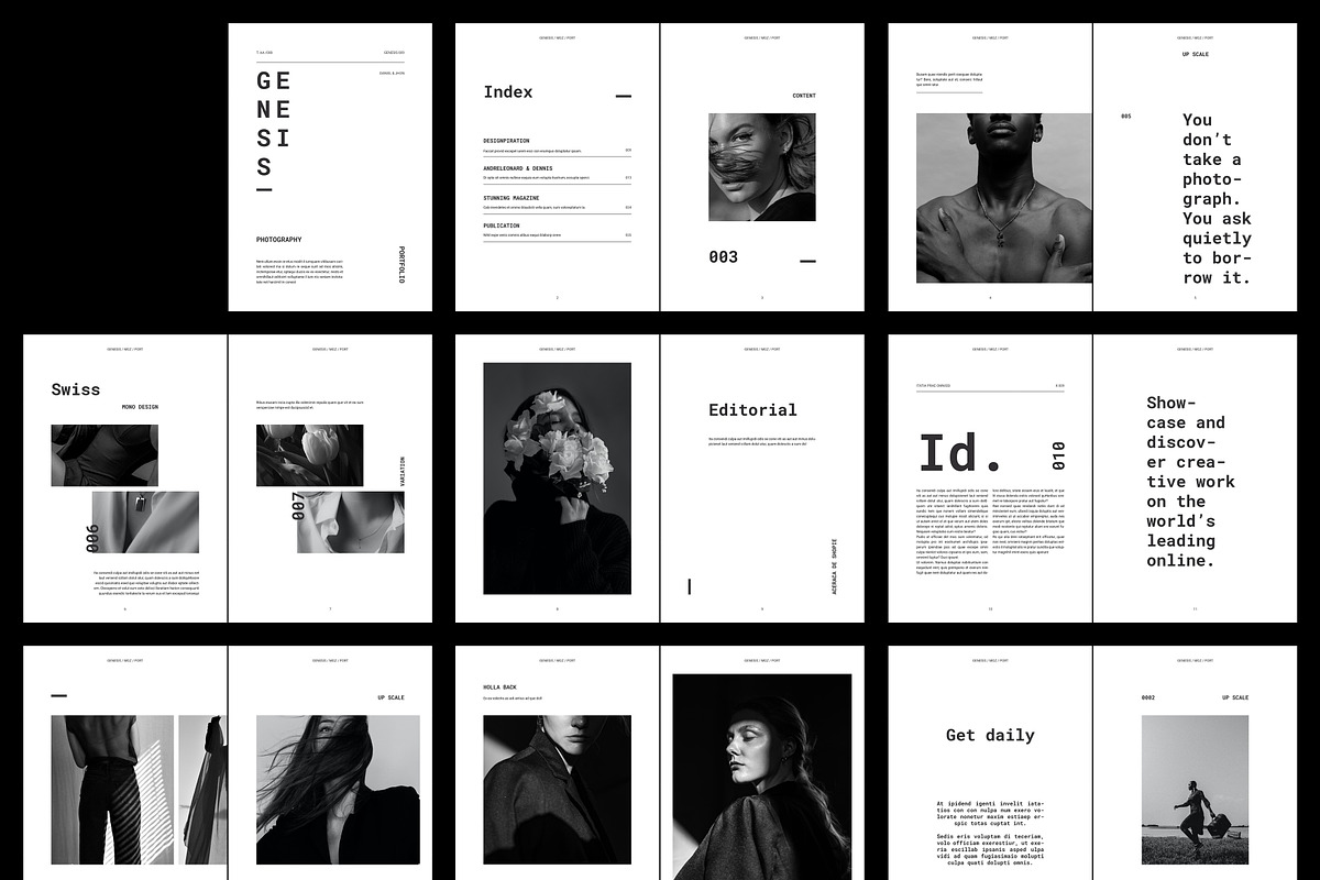 GENESIS Creative Portfolio, a Magazine Template by Arif Tri Ananta (Photo 14 of 14)