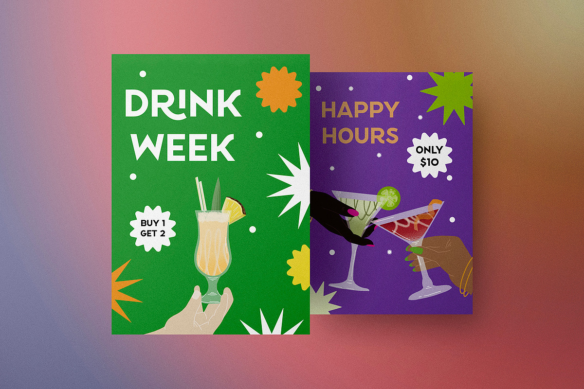 Cocktail Party Clipart, a Person Illustration by Teresa Art Store (Photo 8 of 8)
