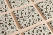 Cozy Christmas Living Room Vector, an Illustration by MEANDSTUDIO (Thumbnail 3 of 8)