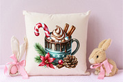 Cozy Christmas PNG, an Illustration by Designking (Thumbnail 4 of 4)
