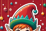 Jolly Christmas Elves Bundle, an Illustration by ETARA by Mea Hau (Thumbnail 2 of 7)