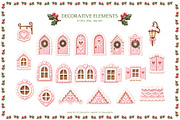 Pink Gingerbread Houses, an Object Graphic by Euonia Meraki (Thumbnail 9 of 15)