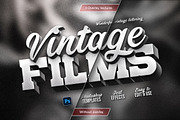 Vintage Movie Title Effects Bundle, a Design Template by Andrew Skoch Design (Thumbnail 12 of 14)