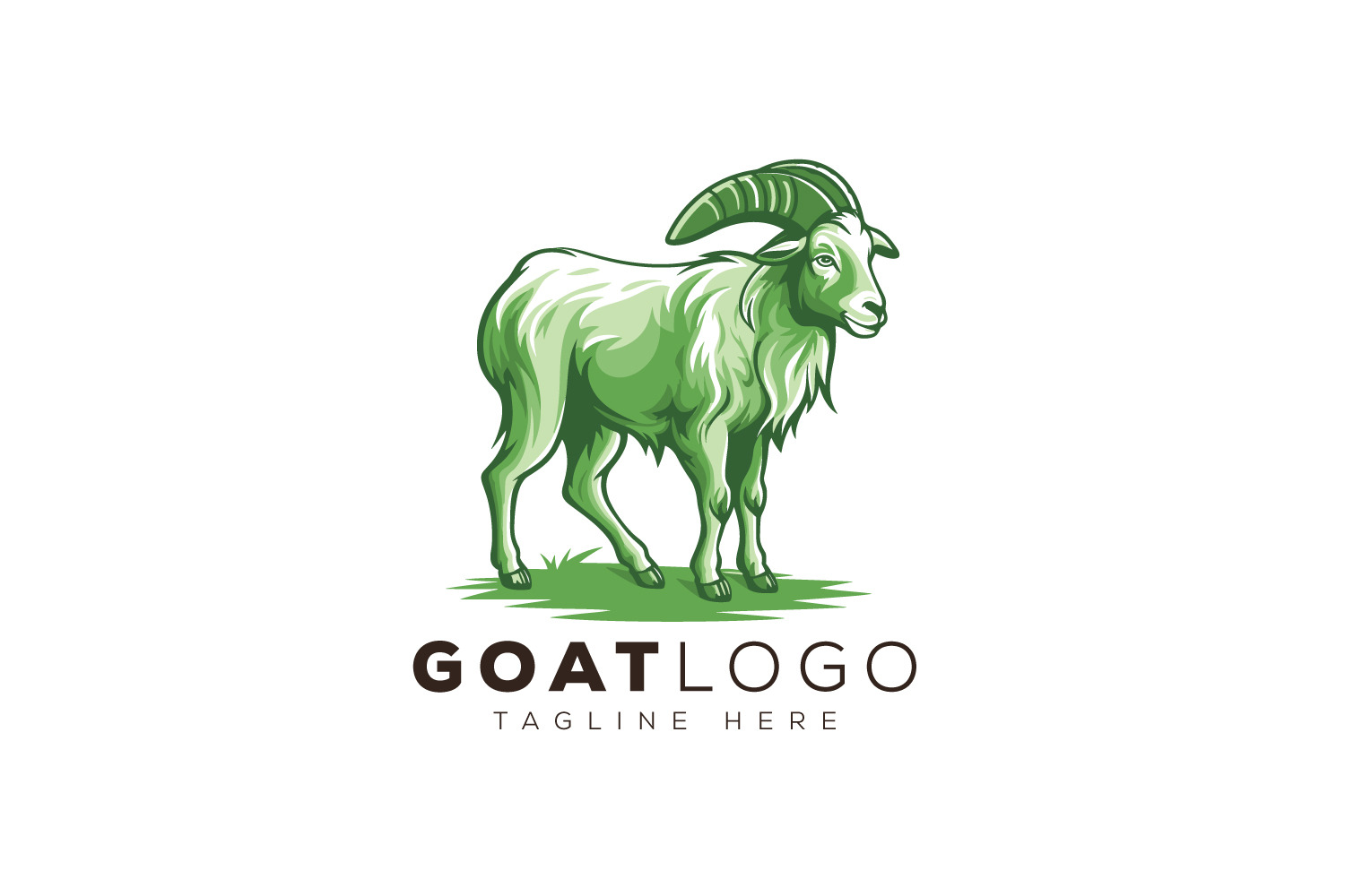Goat Logo, a Branding & Logo Template by Xoovion