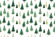 Christmas trees, a Pattern Graphic by AlexandraTret (Thumbnail 1 of 3)