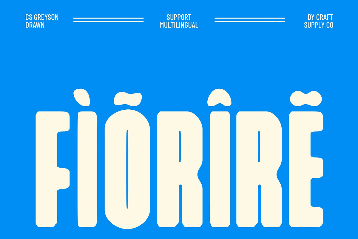 CS Greyson Drawn, a Sans Serif Font by Craft Supply Co. (Photo 6 of 8)