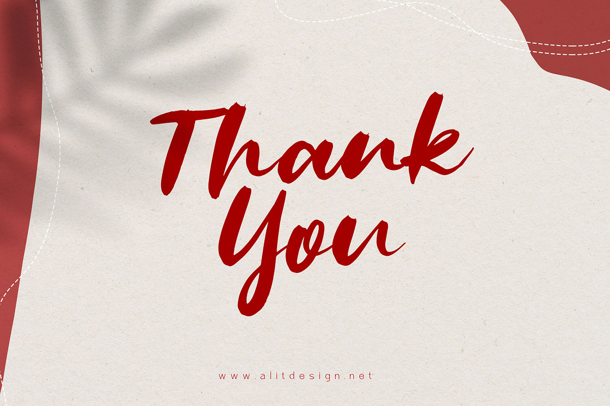 Sushitha, a Script Font by alit design (Photo 11 of 11)