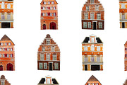 Old European Houses, an Illustration by Bychovsky design (Thumbnail 4 of 5)