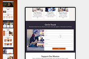 Homeless Shelter / Volunteer Website, a Wix Template by Kitteeh (Thumbnail 7 of 12)