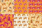 Tigers - 44 Seamless Patterns, a Pattern Graphic by Blue Lela Design (Thumbnail 7 of 13)