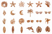 70's Summer Graphics Collection, an Illustration by DreamCafeArt (Thumbnail 2 of 10)