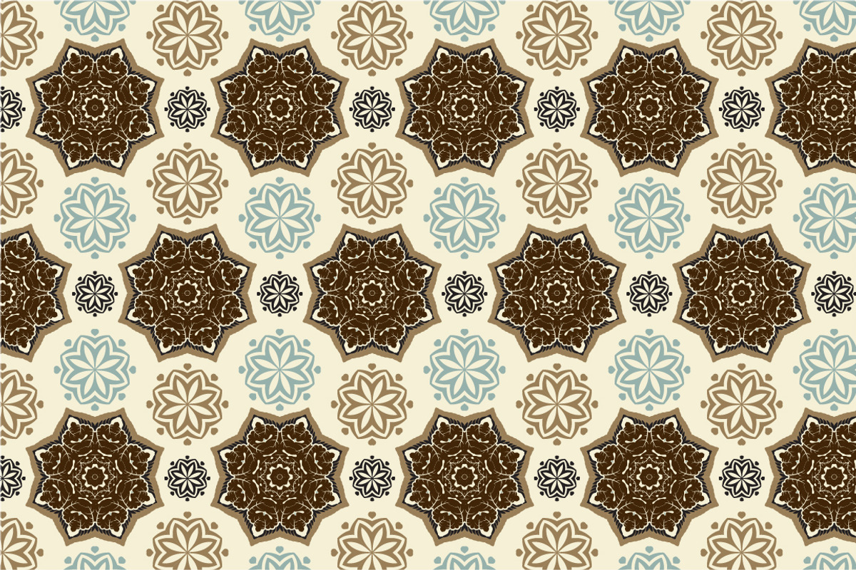 3 Indonesian Floral Patterns, a Pattern Graphic by Sunny_Lion (Photo 1 of 3)
