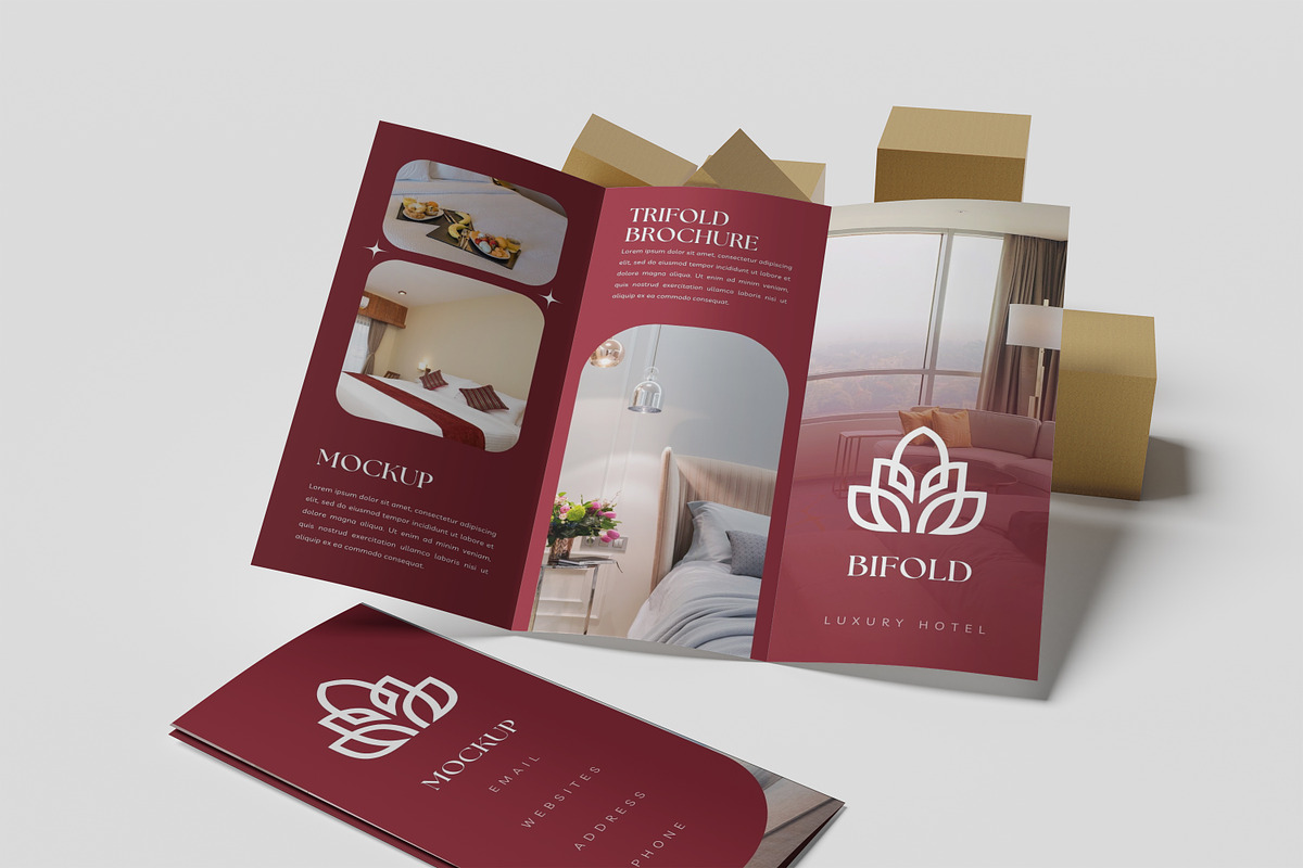 Trifold brochure, a Brochure Template by kebunmockup (Photo 5 of 5)