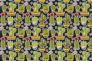 Set Fashion patches with cacti, an Illustration by KundolaArt (Thumbnail 5 of 7)