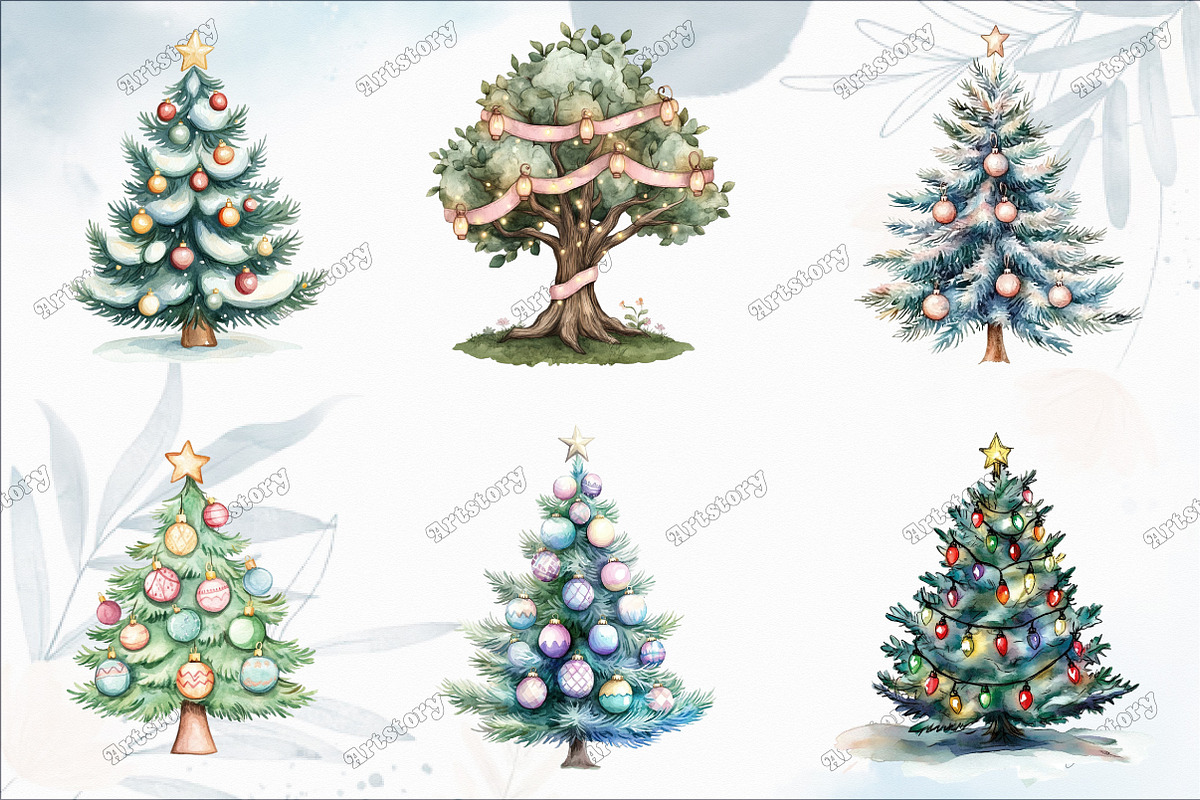 Cute Doodle Christmas Tree Sublimati, a Graphic by designcity5 (Photo 2 of 5)