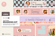 YouTube Branding Kit - Channel Art, a Social Media Template by KloudCanvas (Thumbnail 1 of 7)