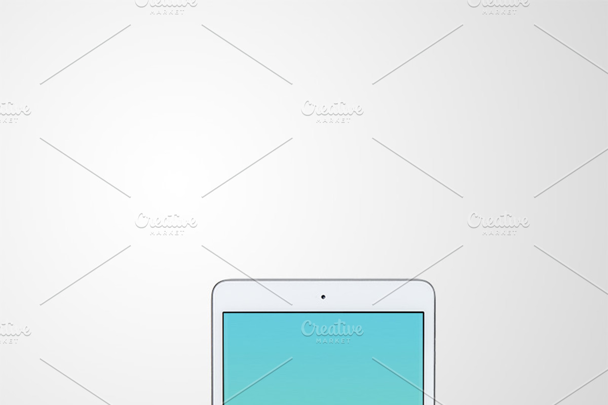 iPad Mini Studio Mockups, an iPad Mockup by Mockura (Photo 6 of 9)