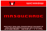 masquerade font, a Font by weknow (Thumbnail 2 of 5)