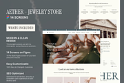 Aether - Jewelry Store Figma, an UI Kit Template by AtelierDuVow (Thumbnail 6 of 6)