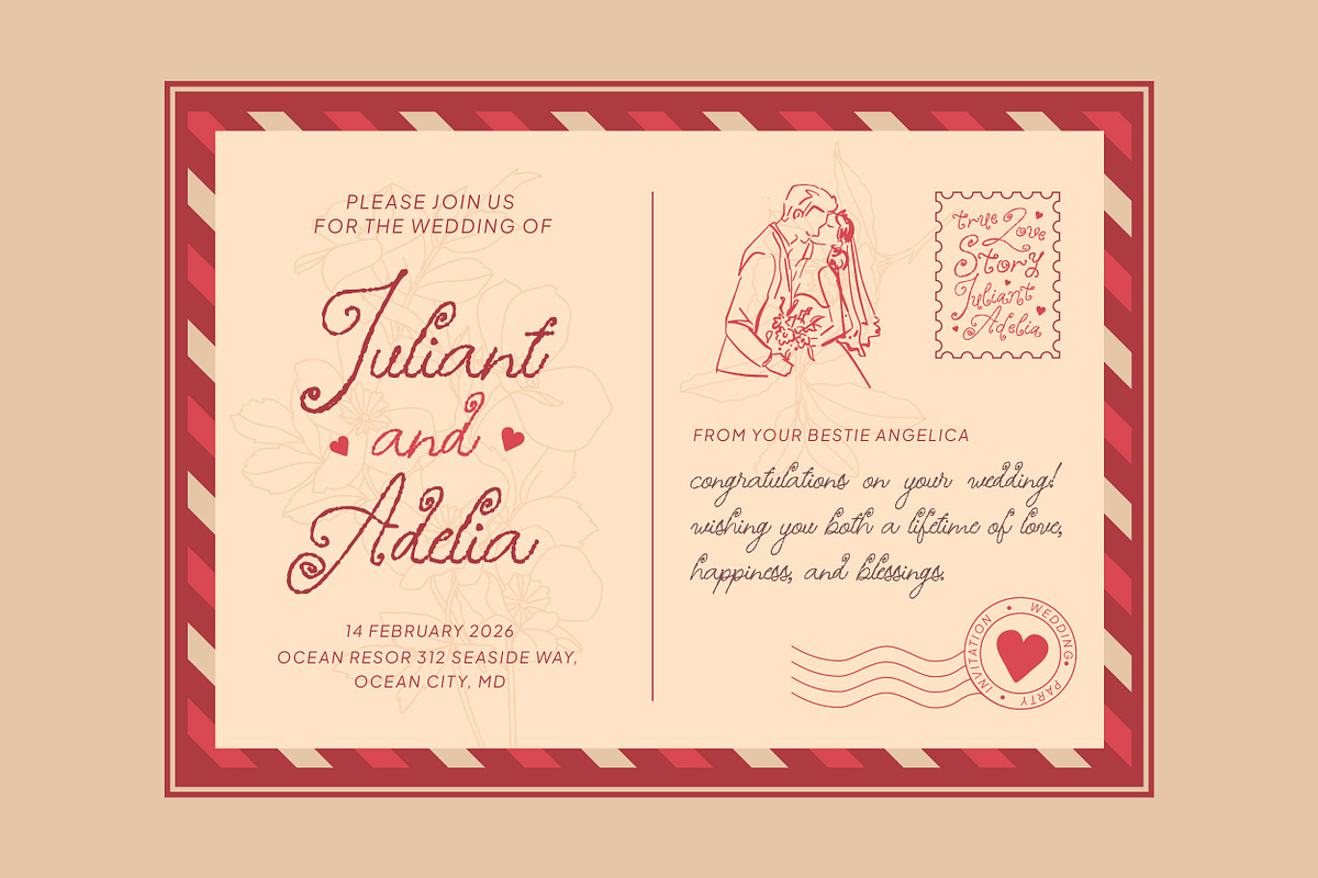 Afterglow – Duo Whimsical Font, a Handwritten Font by Mahesans Co (Photo 7 of 10)