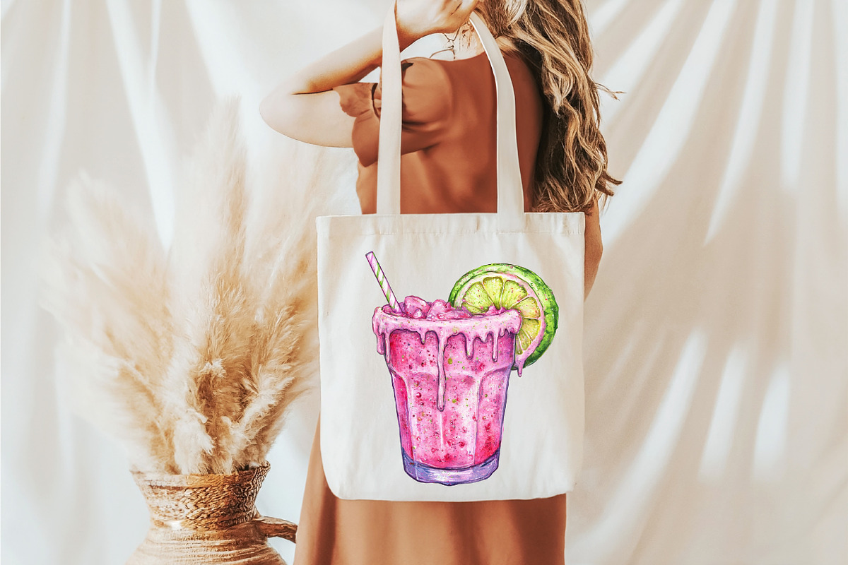 Pink Girly Summer Clipart, an Illustration by designcity5 (Photo 4 of 5)