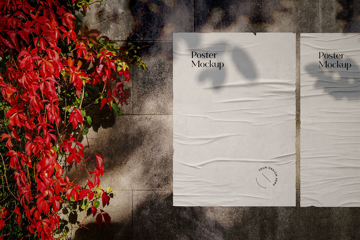Poster Mockups Bundle, an Advertising Mockup by Design Squad (Photo 16 of 17)