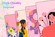 Womens Day Background, a Background Graphic by Digital Studio (Thumbnail 3 of 6)