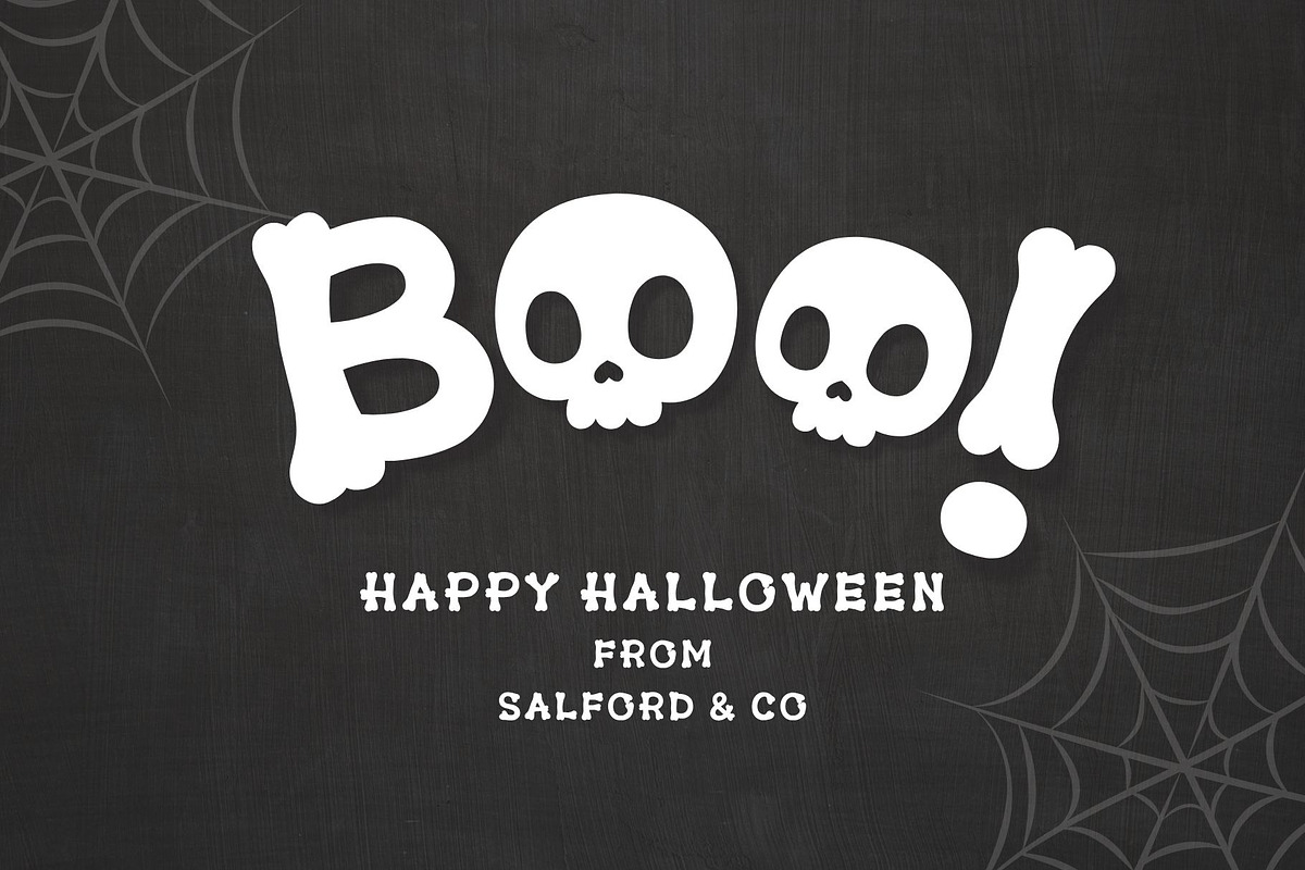 Fox Ghosty Font, a Symbol Font by Fox7 By Rattana (Photo 3 of 9)