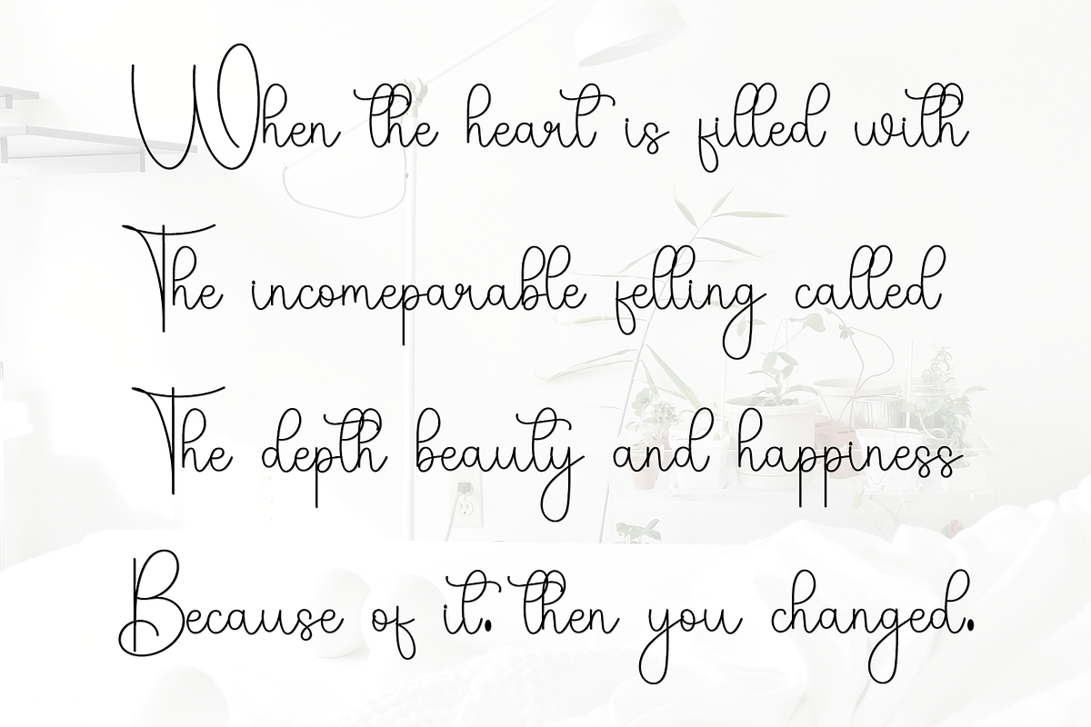 Sweet Butterfly, a Handwritten Font by InermediaSTUDIO (Photo 4 of 7)