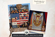Patriotic 4th of july Backdrops v2, a Background Graphic by ThatsDesignArt (Thumbnail 8 of 9)