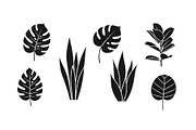 Minimal Botanical Leaf Silhouette Bu, an Illustration by Creativeshirt (Thumbnail 33 of 51)