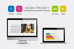 NEGRO POWERPOINT TEMPLATE